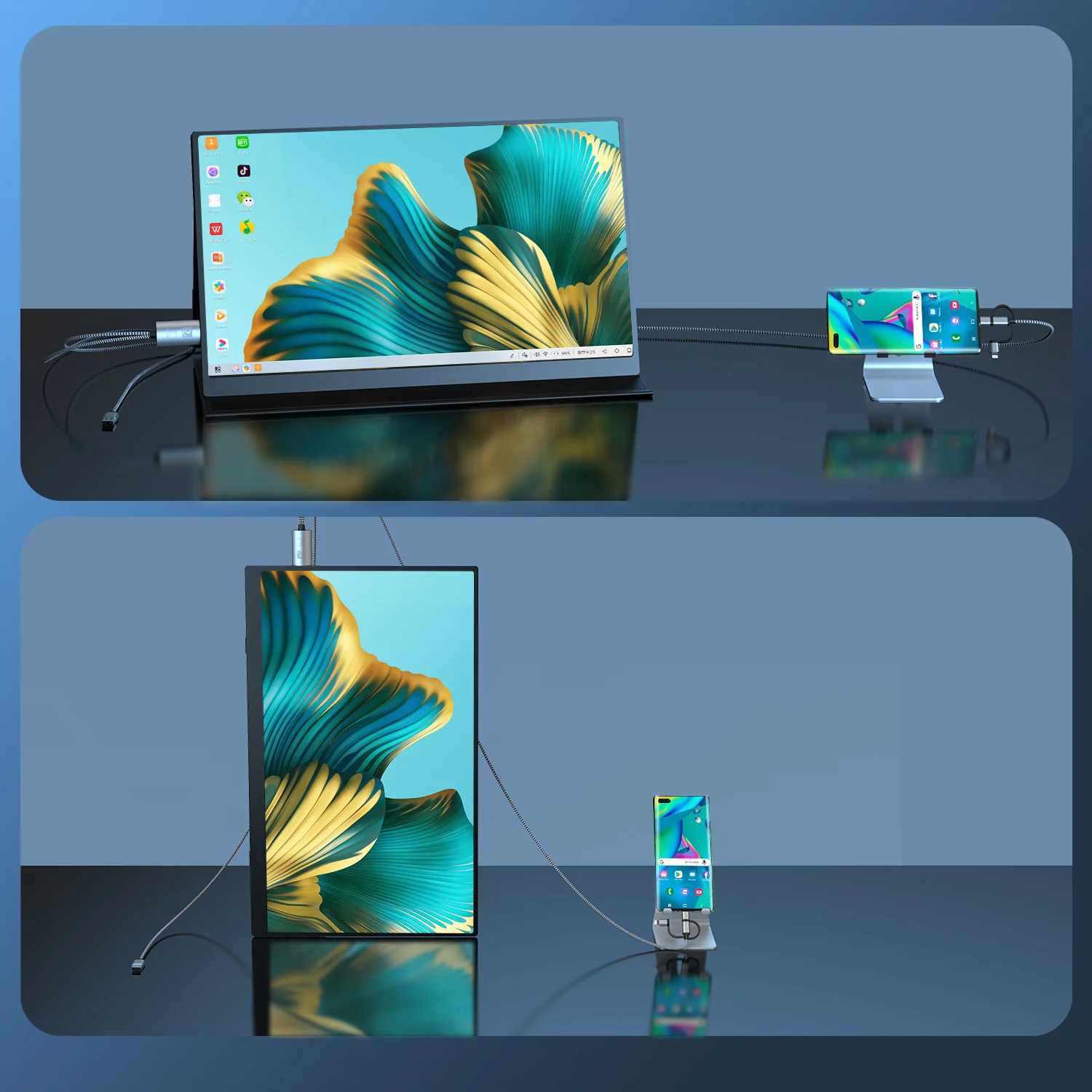 UCable - HDMI to Lightning Cable 3 in 1 Screen Mirroring Adapter Horizontal & Vertical - Image 6