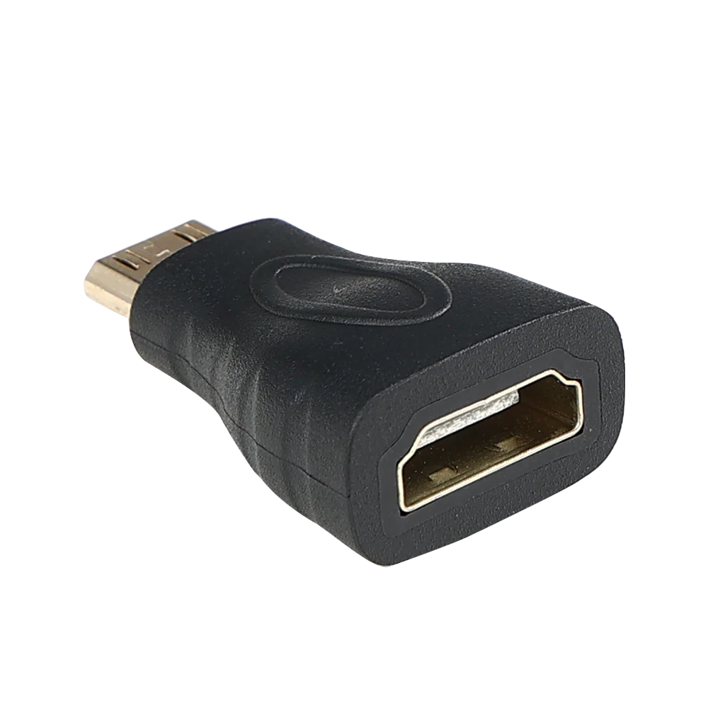 UCable - Mini HDMI Male to HDMI Female Adapter 4K Connector Compatible for Laptops, Monitors