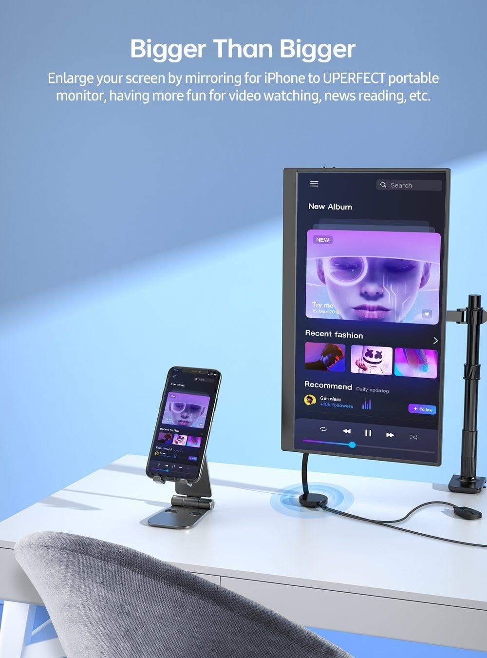 UAdapter - Miracast iPhone, Android, Universal-Dongle - Image 4