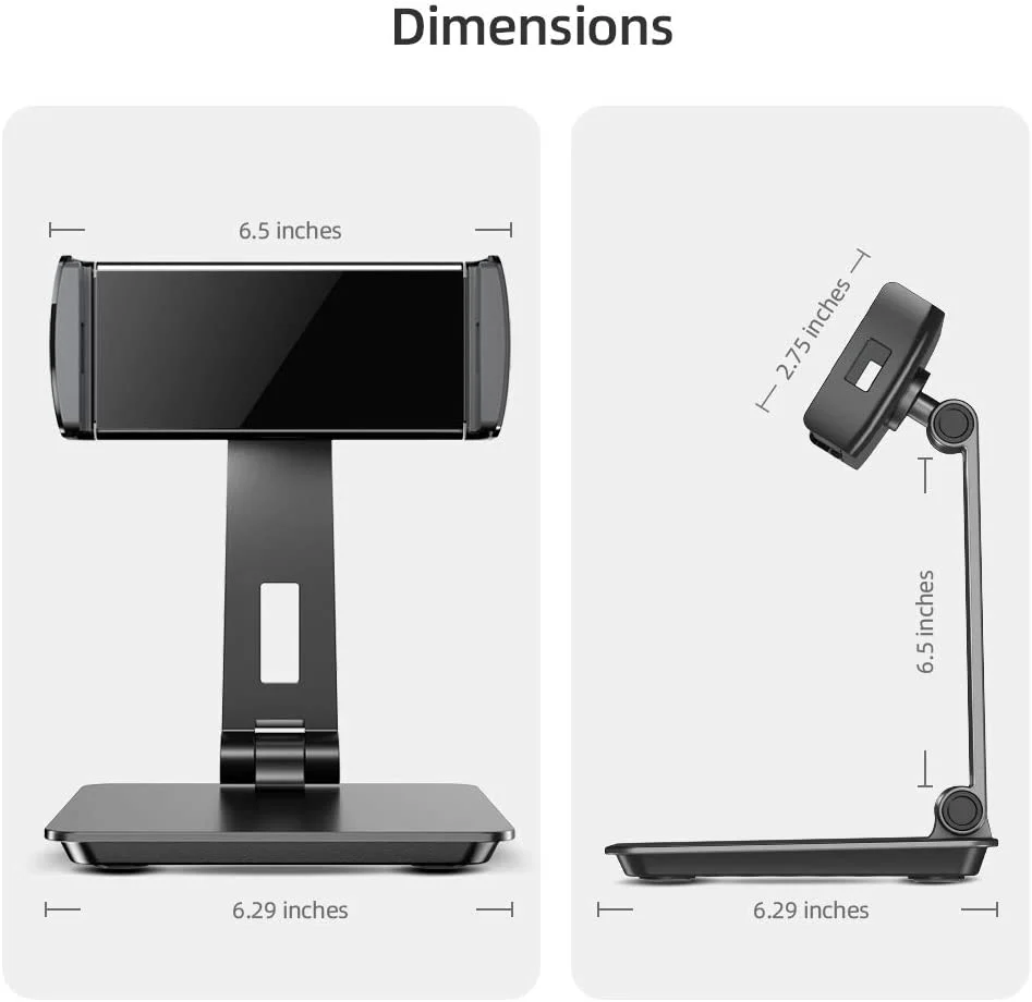 Tragbarer MonitorstÀnder & Halterung 5,9"-9,56" verstellbar - Image 7