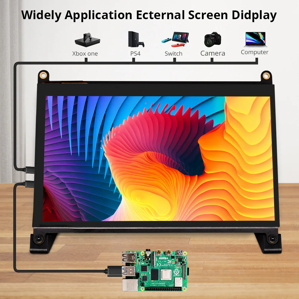 UPi B2 – Raspberry Pi 7-Zoll-Touchscreen-HDMI-Monitor | UPERFECT UPi - Image 6