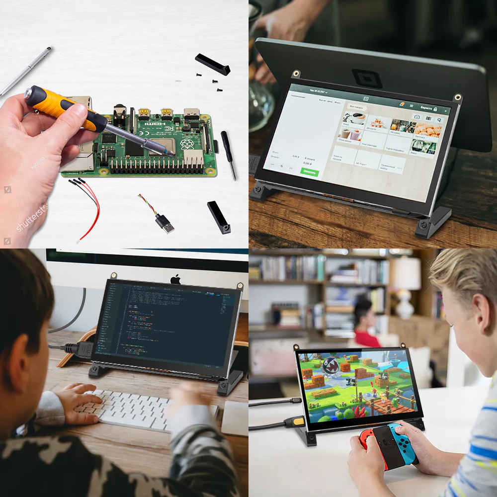 UPi B2 – Raspberry Pi 7-Zoll-Touchscreen-HDMI-Monitor | UPERFECT UPi - Image 8