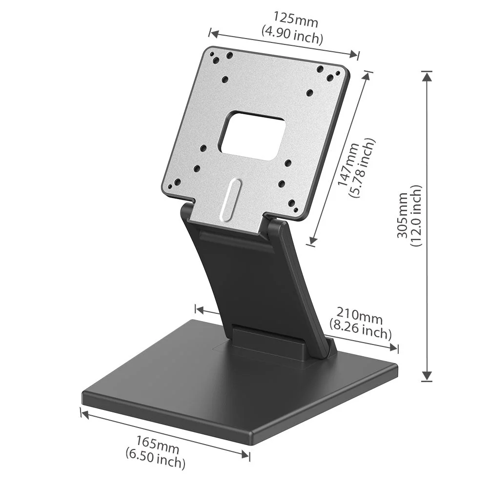 UStand - Höhenverstellbar Monitor Stand PC Desktop Vesa Halterung - Image 3